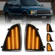 LED Side Marker Light Compatible with Chevy 1994-1997 Chevy S10 Blazer Dynamic
