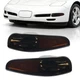 For Chevy Corvette C5 1997-2004 Front Signal Turning Lamps Parking Lights Smoke