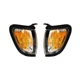 NEW PAIR OF BLACK BACK UP LIGHTS FOR TOYOTA TACOMA 01-04 8161004090C0 TO2520163
