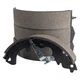 TRQ BFA19783 Drum Brake Shoes For Ford Escape 2007-2012 Rear