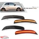 4x For 12-17 Fiat 500 Sport Models LED Smoked Lens Side Marker Lights Front/Rear