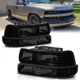 For Chevy Silverado Suburban Tahoe Smoke Lens Headlights w/ Bumper Lights