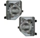 FIT LEXUS RX350 RX450h 2016-2020 CORNERING BUMPER FOG LIGHTS LAMPS PAIR SET
