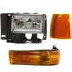 Front Turn Signal Light Kit Halogen For 1989-1994 Ford Explorer Ranger Bronco II
