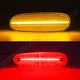  LED Front Rear Bumper Side Marker Lights Clear Lens For 93-98 Toyota Supra Mk.4