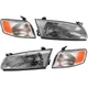 Headlight Kit For 1997-1999 Toyota Camry TO2502117 TO2503117 TO2531126 TO2530126