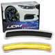 Smoke Lens Amber LED Bumper Reflex Replace Side Markers For BMW 19+ G20 3 Series
