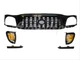 Fits Toyota Tacoma 2001-2004 Grille Black Lower Filler Park Light 5Pcs