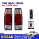 For Nissan Frontier D22 Pickup UTE 1998-01 Tail Light Replacement Lamp Pair G For Nissan Frontier D22 Pickup UTE 1998-01 Tail Light Replacement Lamp Pair G