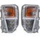 Turn Signal Light For 2010-2015 Toyota Prius Plastic Lens Left & Right Set of 2