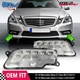 Clear Fog Light 2010-2016 for Mercedes-Benz E350/E550 10-15 E63 AMG Driving Lamp
