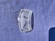 1933-36 Ford Car / 40-52 Truck NOS GLASS Frosted License Light Lens #40-13445