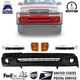 Front Bumper Primed + Turn Signal Lamps Kit For 1998-2000 Toyota Tacoma