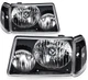 2Pcs Pair Headlights+Corner Lights For 2005-2008 2009 Ford Ranger Pickup XL XLT