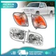 For Toyota Tundra 05-06 LH RH Regular/Access Cab Headlight Turn Signal Light Kit
