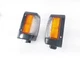 Corner Side Signal Lamp Light For Nissan D21 Pickup 1990-1997 LH&RH Pair Black