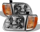 ACANII - for 2000-2004 Toyota Tundra Regula/Access Cab Headlights+Parking Lights