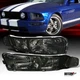 Fit 2005-2009 Ford Mustang Smoke Tinted Lens Turning Signal Lamps Bumper Lights