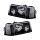 Headlight Assembly with Signal For 01-2011 Ford Ranger Halogen Clear Corner