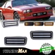 Clear Switchback LED Front Bumper Turn Signal Light Lamps For 85-92 Chevy Camaro