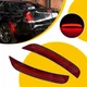 Rear Bumper Side Marker Lights LH & RH Set For 2015-2024 Chrysler 300 Red Lens Rear Bumper Side Marker Lights LH & RH Set For 2015-2024 Chrysler 300 Red Lens