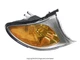 BMW E46 (01-05) Turn Signal Light with Yellow Lens and Titanium Trim Front Right