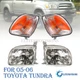 Headlight Turn Signal Light Kit For 05-06 Toyota Tundra LH RH Regular/Access Cab