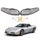 Clear Sequential LED Signal Lamp Bumper Corner Light For Chevy Corvette C5 97-04