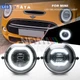 DRL Halo Ring LED Parking Fog Lights Kit For 3rd Gen Mini Cooper F54 F55 F56 F57