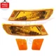 New Front Parking Marker Corner Amber Lamp Light Kit Fits 2005-2007 Jeep Liberty
