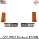 New Front Turn Signal Light + Side Marker Lamp Fits 1988-2002 Chevrolet C3500