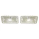 Pair of Clear Park Light Lenses for SS Models Fits 1970 Chevy Chevelle