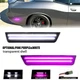 2x Rear Dynamic LED Side Marker Lights For Dodge Charger 11-14 Challenger 08-14 2x Rear Dynamic LED Side Marker Lights For Dodge Charger 11-14 Challenger 08-14