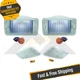 Crown RT28015 Clear Parking & Side Marker Light Kit for 97-06 Jeep Wrangler TJ