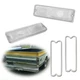 Tailight Tail Lamp Clear Cover W/ Gaskets For 1967-1972 Chevy / GMC Pickup Truck