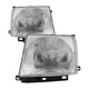 Headlights Fit 98-00 Toyota Tacoma 2Wd Headlamps Driver Passenger Pair Side