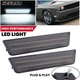 2PCS LED Side Marker Lights Front White For Dodge Challenger Charger 2008-2014