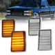 Bestview Front Corner Light Assembly 88-93 Chevy C/K 1500 Clear Lens, Amber 