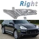 Right For 2008 Porsche Cayenne Plastic Clear Front Side Marker Lights