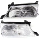 Headlight Driver and Passenger Side Fits 1995-1997 Toyota Avalon XL XLS