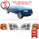 Corner Lights and Headlights 4 pc set for 2001-2003 Ford F-150 Lariat, XL, XLT