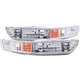 Chrome Clear Lens Euro Parking Lights w/Reflector fits 1998-2001 Acura Integra