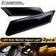 For 05-12 Porsche 911 Carrera Smoke Lens Amber LED Turn Signal Side Marker Light