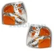 For 01-04 Explorer Park Corner Light Turn Signal Marker Lamp Assembly Set PAIR