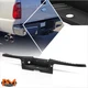 For 08-12 Ford F-250 F-350 Super Duty Rear Bumper Step Pad w/ Sensor Holes Black