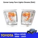 Clearance Corner Lamp Turn Light Chrome LH+RH Fits Toyota Hilux LN145 1998-01 P