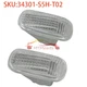 2PCS For HONDA CIVIC 01-11 CRV 02-06 Fender Side Marker Turn Signal Light Lamp