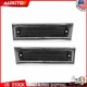 For 81-91 Chevy GMC C10 C20 C30 Smoke White LED Front Fender Marker Lights Pair