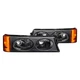 ANZO 511036 PL SILVERADO 03-06 BLACK