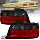Red/Smoke Tail Lights Fits 1992-1998 BMW E36 3 Series 2Dr Coupe Rear Brake Lamps